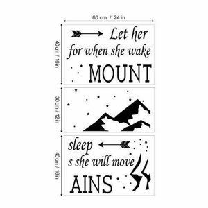 Arrow Wall Decals Quotes Let Her Sleep